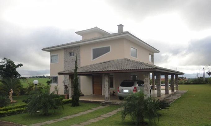 Boituva House | House with heated pool Condominium - Boituva SP