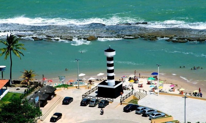 Pontal do Coruripe House | House with Paradise Beach near Lighthouse w / 3 bedrooms w / Air