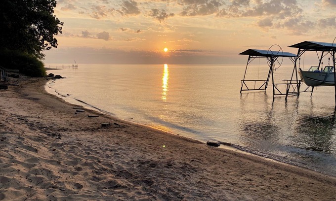Au Gres House | Huron To Something Au Gres MI Beach House