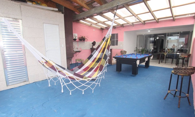 Matinhos House | I rent a beach house with a swimming pool, air conditioning, pool table and sauna.