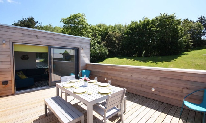 Talland House | Idyllic property with private hot tub, designed to offer every home comfort, with a contemporary fee