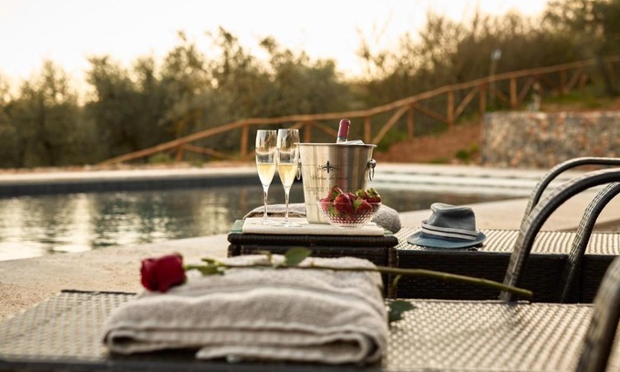 Monteriggioni Villa | Il giardino sotto le stelle