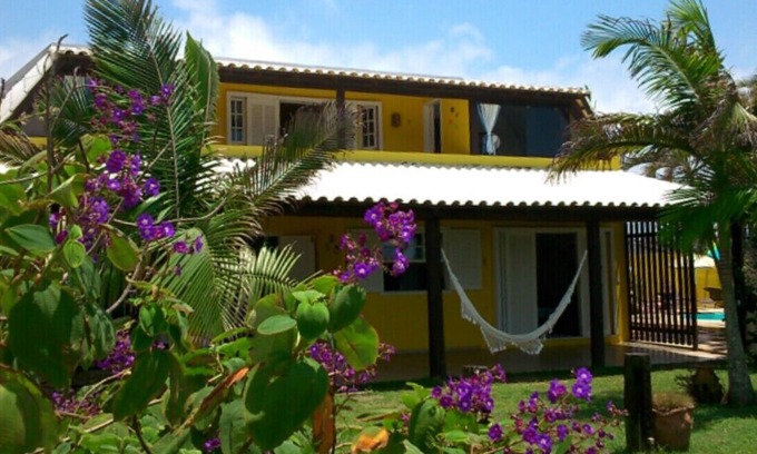 Guaratuba House | In front of the sea! WONDERFUL HOUSE WITH POOL AND LARGE GARDEN
