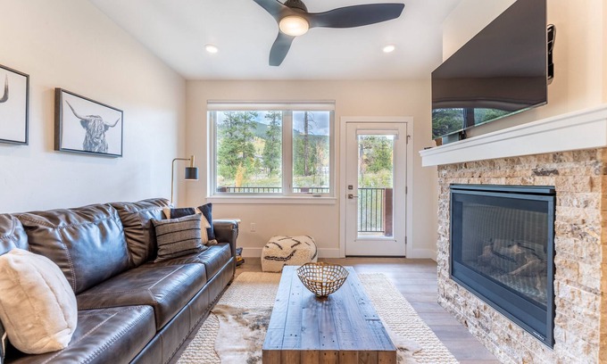 Lakeside Village Condo | In the Heat Of Keystone, Mountain Views from Private Balcony!