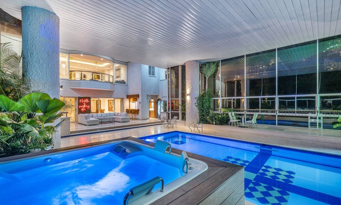 El Poblado House | Incredible Medellin Palace With Indoor Heated Pool