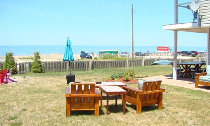 Sauble Beach House | Incredible Waterfront Cottage located right on the Beach in Sauble.