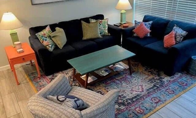 Port Aransas Condo | Island Dunes Condo's-#1105-One Block from Beach.