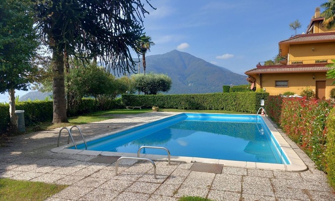 Maccagno House | Holiday Home in Maccagno with Pool