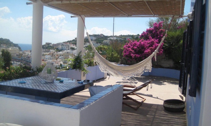 Ponza Villa | ITALY - PONZA Villa with large equipped terrace. Stunning views of the sea
