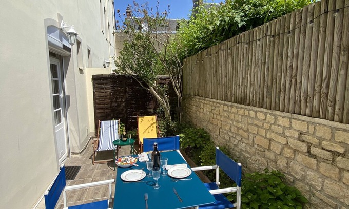 Villers-sur-Mer Apartment | Joli Appartement Rez de Jardin Avec Terrasse Proche Plage, Commerces