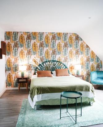 Queven Apartment | Jungle Room - Studio avec spa privé