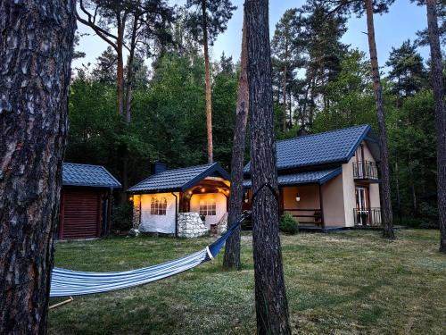 gmina Ładzice House | Kajaki wino i śpiew - domek z sauną w otoczeniu lasów i sąsiedztwie zalewu