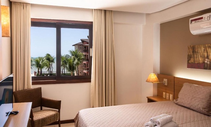 Cumbuco Apartment | [KaririBeach319B] Suíte com vista incrível