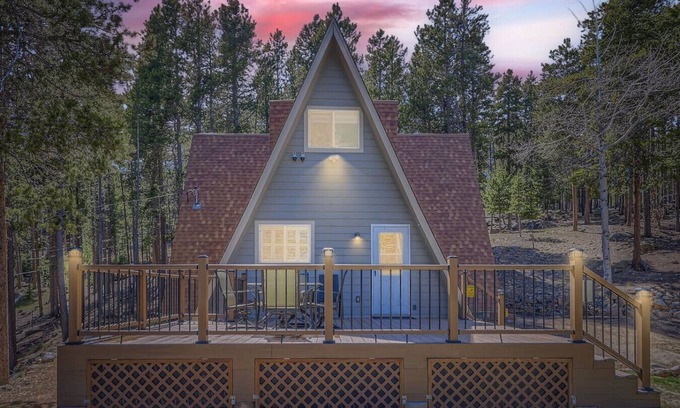Evergreen House | Kings Paradise I A-Frame Cabin in Evergreen