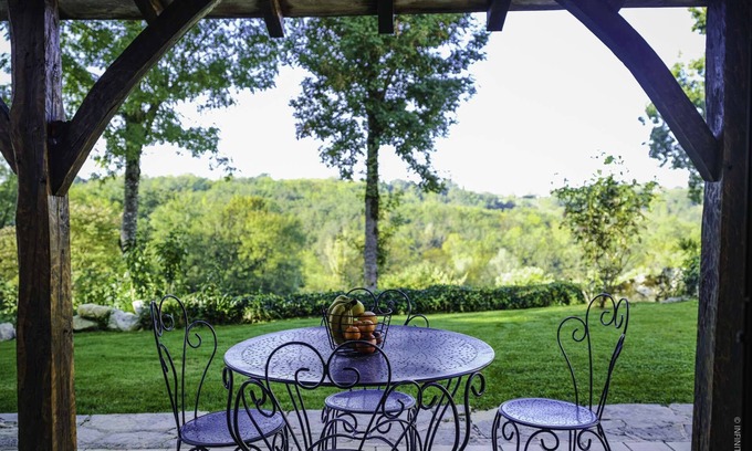 Saint-Martin-de-Villereal House | L'antre des Bastides - Charming gîte 4/5 pers - Heated pool & private spa