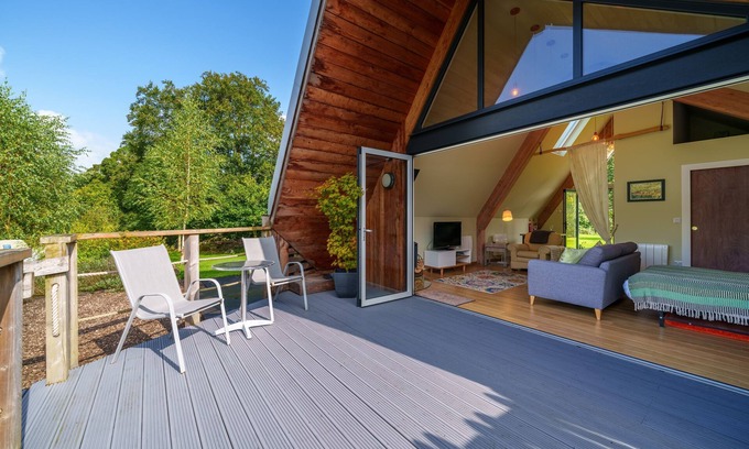 Meathop Ski Chalet | L'Atelier - Alpine-style chalet designed for two in Witherslack