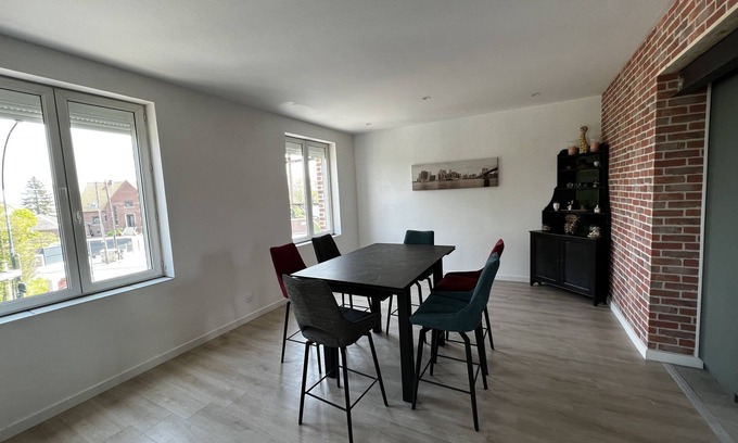 Achicourt Apartment | L'aurélia, Spacieux Duplex Climatisé
