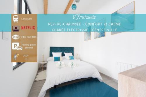 Malesherbes Apartment | L'Emeraude Rez-de-chaussée - Parking privé -Zapart'Hôtels