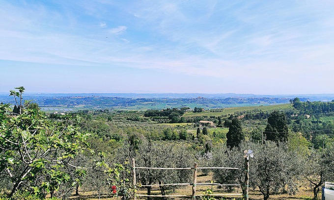 Casciana Terme Lari Apartment | La Casina di Colle - Appartamento Rustico Sulle Colline di Pisa