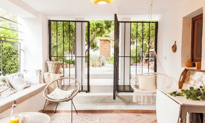 El Pinar Villa | La Casita del Pueblo Garden El Pinar by Ruralidays