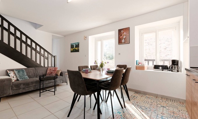 Caulnes House | La Caulnaise - Maison climatisée avec terrasse