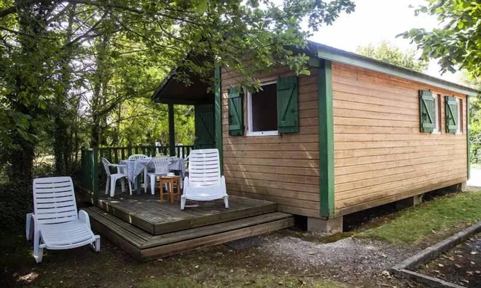 Naucelle Ski Chalet | Lake Bonnefon campsite * - Chalet CONFORT 30 m2 (2 bedrooms) 6 persons
