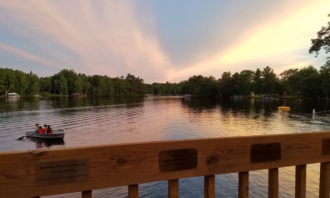 Eagle River Condo | Lake Forest Resort – Relax on a Pristine Sandy Beach in the Northwoods!