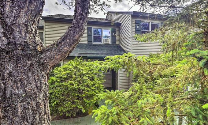 Lake Placid Apartment | Lake Placid Gem w/Patio & Views < 1 Mi to Beach!