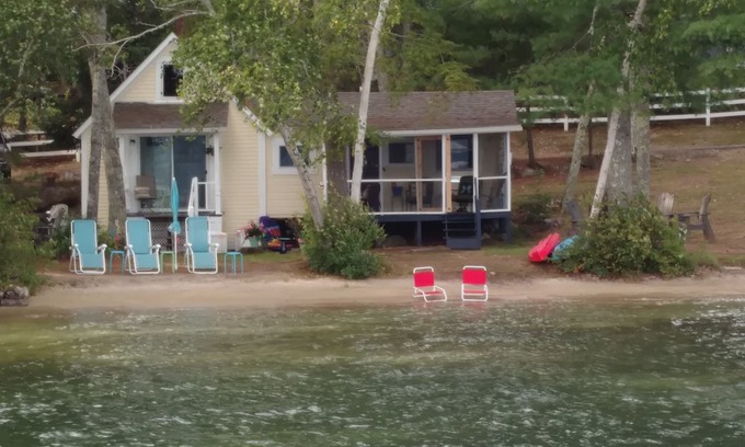 Gilford Cabin | Lake Winnipesaukee-Waterfront, with own private beach, Gilford - sleeps 5