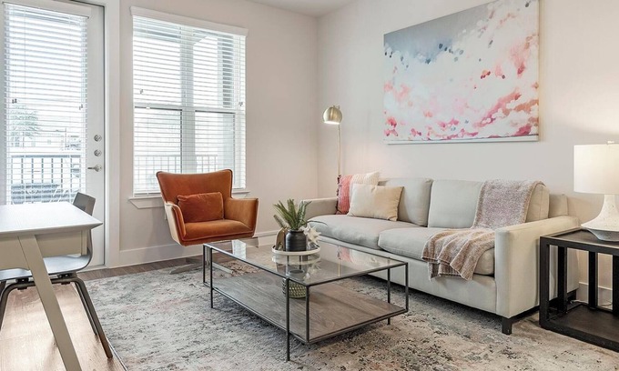 Wetmore Apartment | Landing | Modern 1BD, Pool, Gym