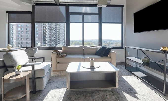 Baileys Crossroads Apartment | Landing | Stunning 1BD, Game Room, Gym