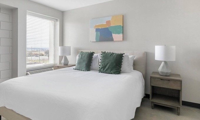 Five Points South Apartment | Landing | Stylish 1BD, Courtyard, Gym