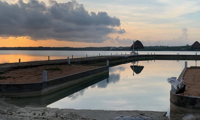 Corozal House | Large 3 bedroom home on the 4 Mile lagoon, in a gated community.