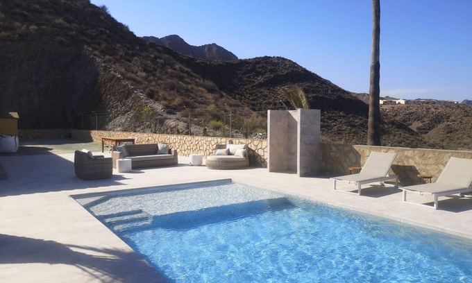 Pulpi Villa | Large and luxury villa with private pool in Pulpi, Andalusia, Spain for 6 persons