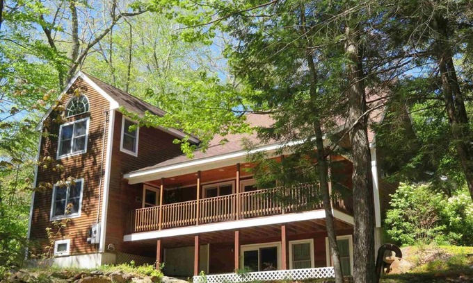 Holderness House | Large Family Home with Beach & Dock on Squam Lake