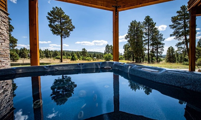 Pagosa Springs House | Large Luxury Home | Great Views, Quiet, New Hot Tub & AC