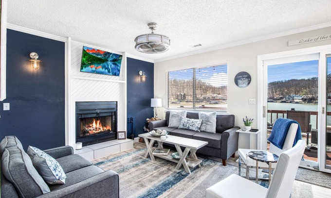 Camdenton House | Large Private Dock, Redecorated home, Quiet area to float, Lake Front, Lots of things to do nearby!