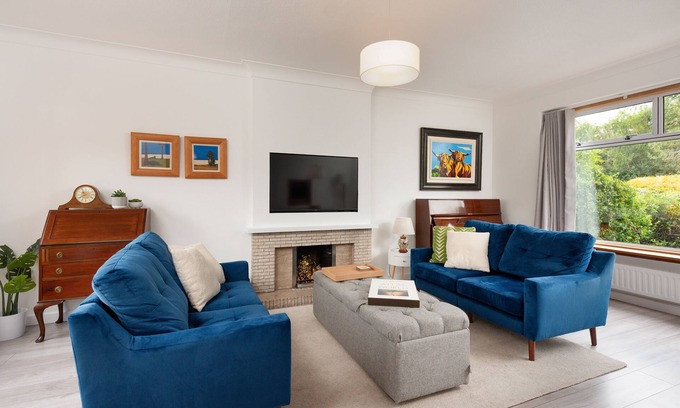 St. Andrews House | Lawhead Road is a beautifully renovated, pet-friendly home in St. Andrews, offering a peaceful retre