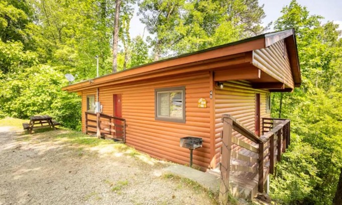 Bryson City House | Lazy Bear Cabin near Nantahala Outdoor Center and Bryson City