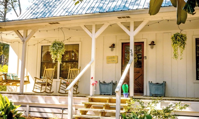 Grayton Beach House | Lazy Magnolia at Grayton 3b/3b private nice pool area, renovated baths!