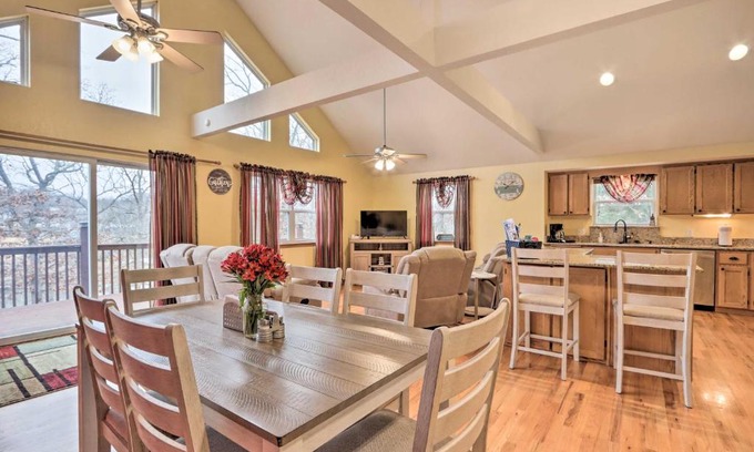 Warsaw House | Lazy RS Lakehouse with Hot Tub and Dock in Warsaw!