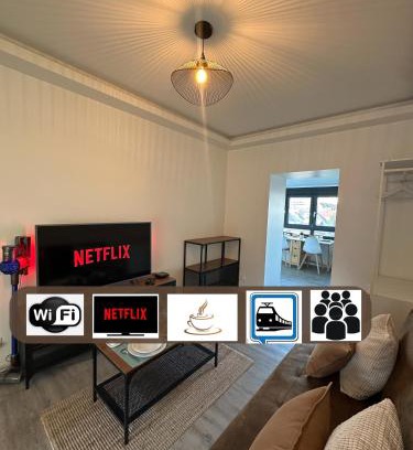 Mulhouse Apartment | # Le 14 # Nouveau T3 rénové au calme vue sur les Vosges