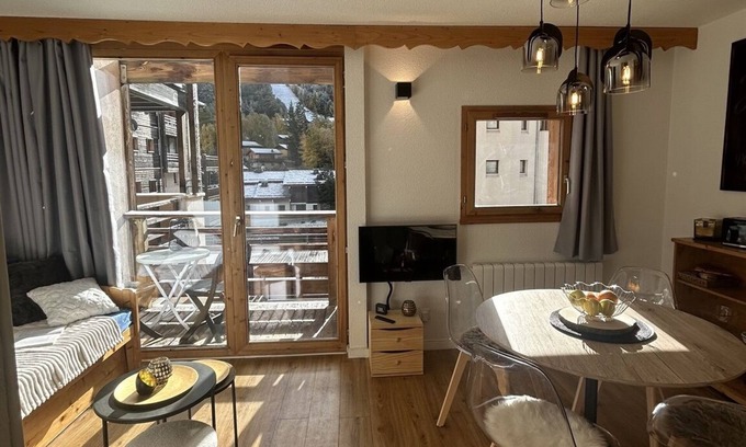 Villarodin-Bourget Apartment | Le "2918m" Appartement Cosy La Norma, Plein sud et vue sur Pistes