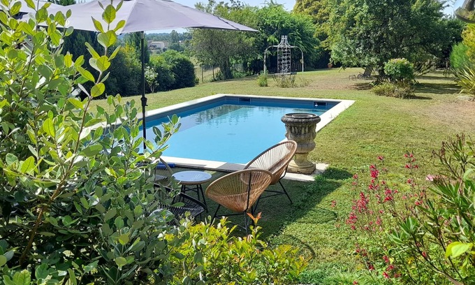 Puisseguin Apartment | Le clos du presbytere, 4 étoiles, piscine, spa