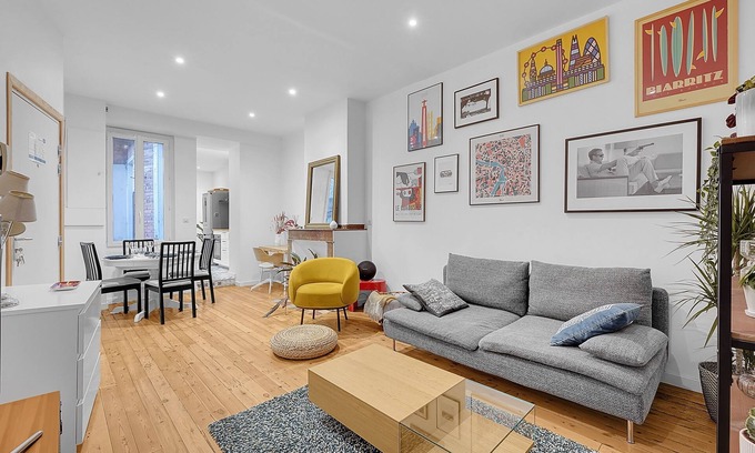 Guilhemery Apartment | Le Clos Dupont - Appartement avec jardin et terrasse à Toulouse