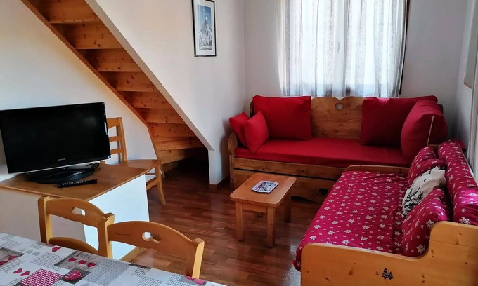 Saint-Etienne-en-Devoluy Ski Chalet | Le Hameau Du Puy Residence - Chalet 6 people duplex- Le Hameau du Puy