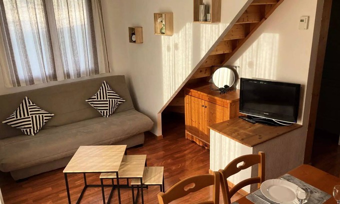 Saint-Etienne-en-Devoluy Ski Chalet | Le Hameau Du Puy Residence - Chalet 6 people duplex- Le Hameau du Puy