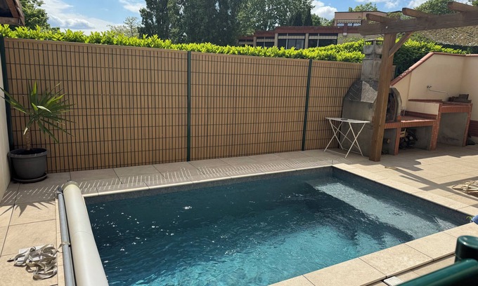 Pont des Demoiselles-Montaudran-La Terrasse House | Le Manoir - Urban oasis with pool in the heart of Toulouse