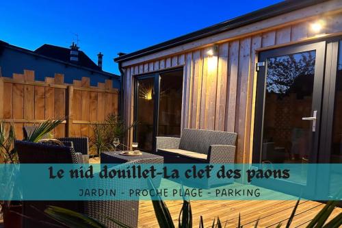 Luc-sur-Mer House | Le Nid douillet proche de la mer. La clef des paons