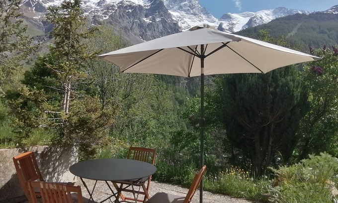La Grave Apartment | Les balcons de la Meije n°14 - Studio 4 people with terrace in La Grave
